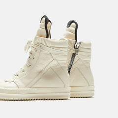Rick Owens Kids Geobasket - Milk / Milk / Milk Scarpe in Pelle | Kith Milk / Milk / Milk Scarpe in Pelle