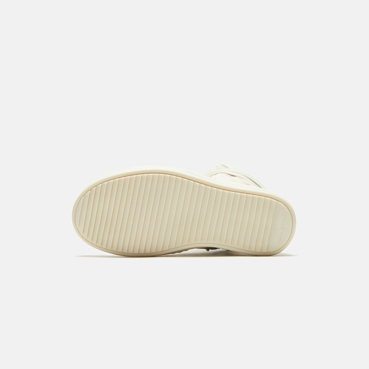 Rick Owens Kids Geobasket - Milk / Milk / Milk Scarpe in Pelle | Kith Milk / Milk / Milk Scarpe in Pelle