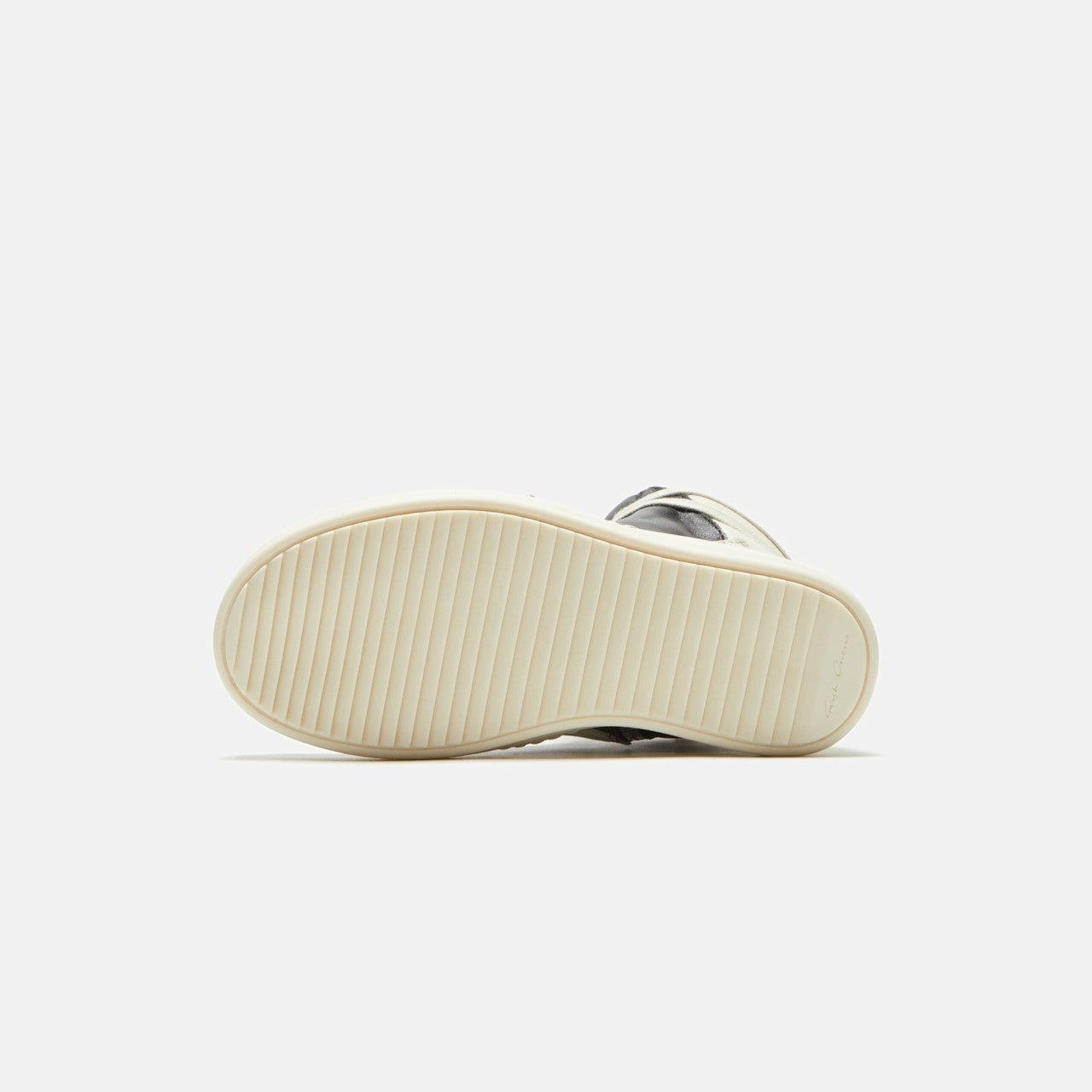 Rick Owens Kids Geobasket - Black / Milk / Milk Scarpe in Pelle | Kith Black / Milk / Milk Scarpe in Pelle