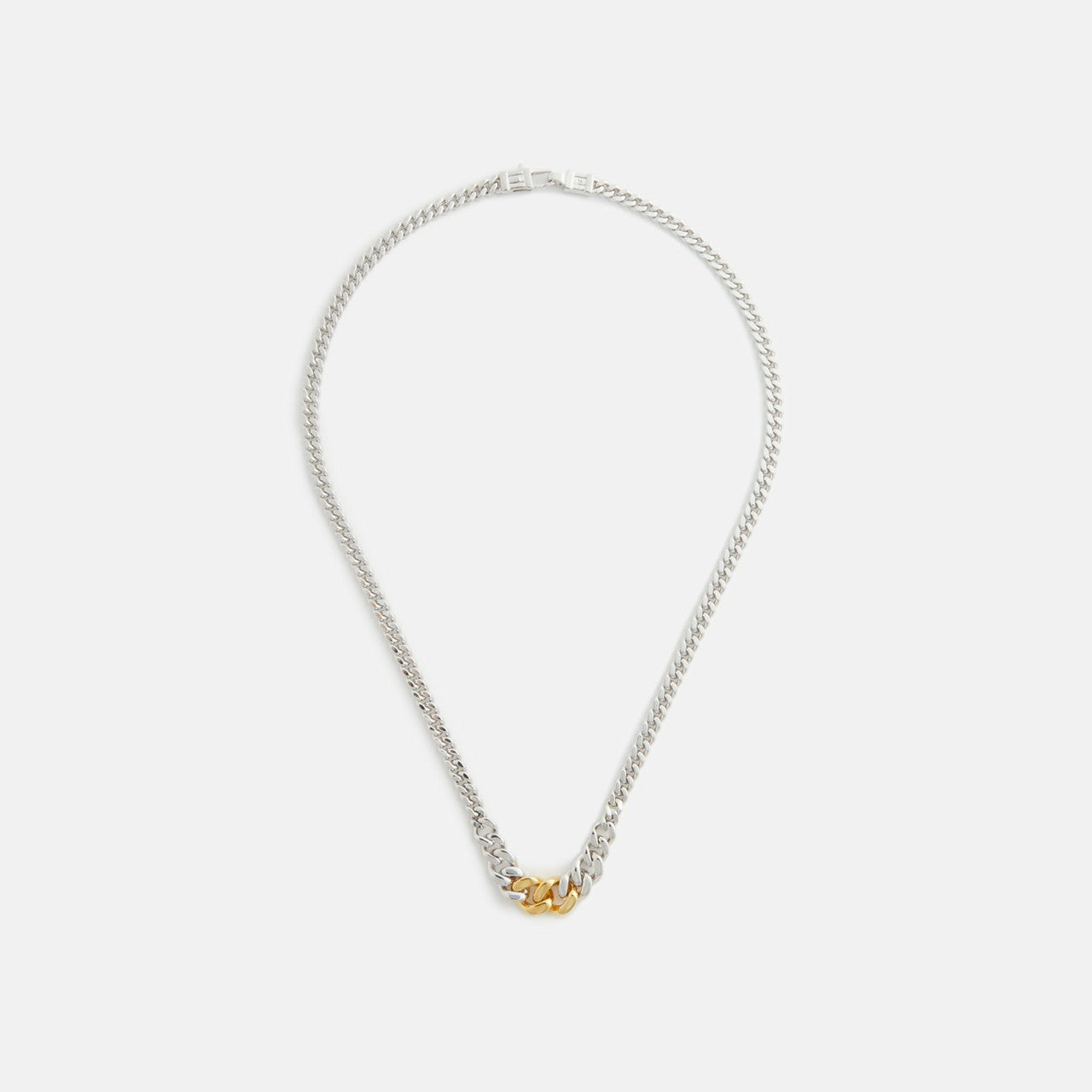 Tom Wood Dean Chain Duo 18 - Silver / Gold | Kith Silver / Gold