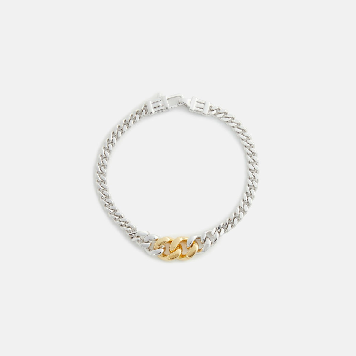 Tom Wood Dean Bracelet Duo 7.0 - Silver / Gold | Kith Silver / Gold