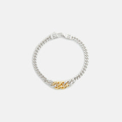 Tom Wood Dean Bracelet Duo 7.0 - Silver / Gold | Kith Silver / Gold