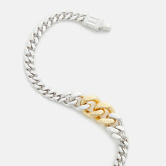 Tom Wood Dean Bracelet Duo 7.0 - Silver / Gold | Kith Silver / Gold