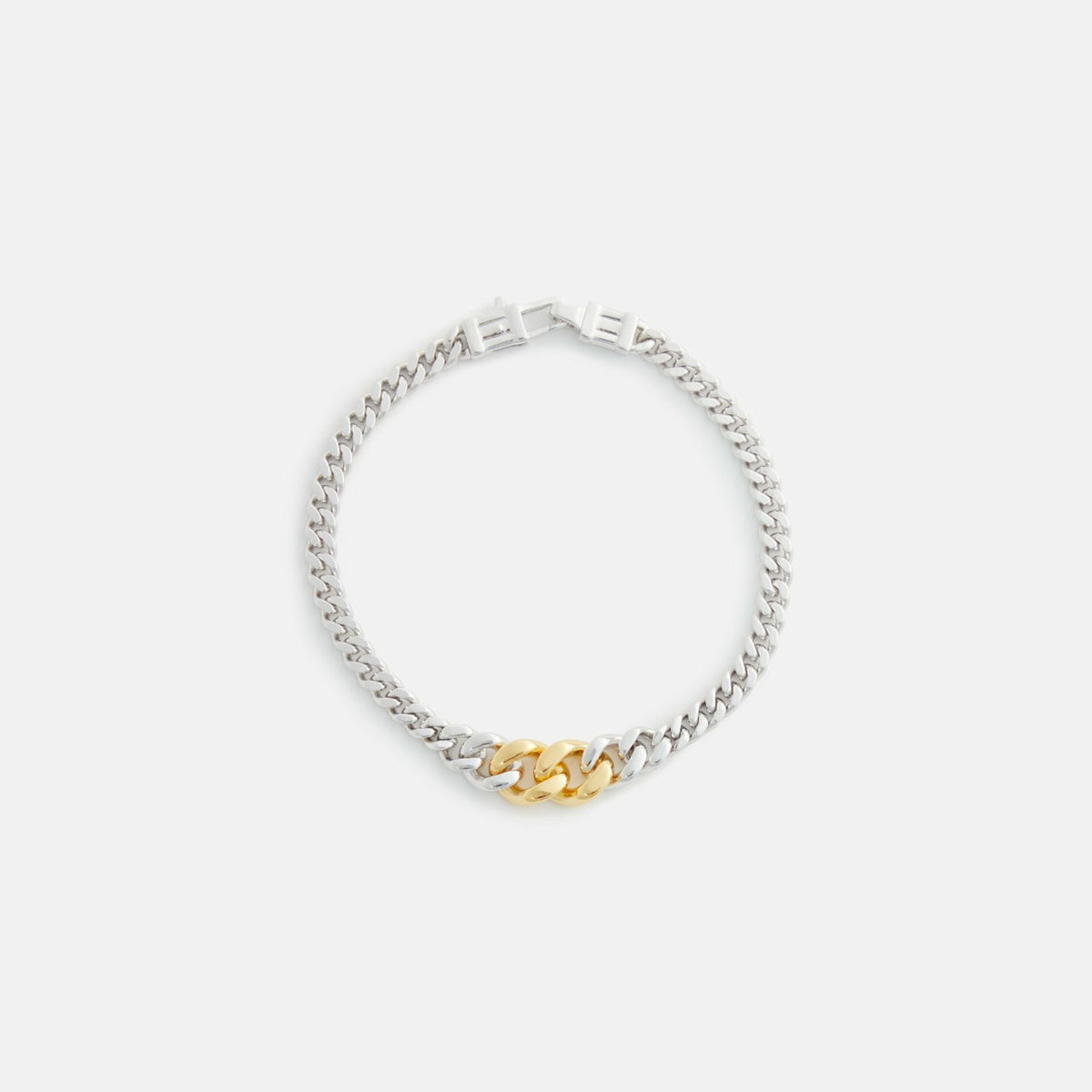 Tom Wood Dean Bracelet Duo 7.7 - Silver / Gold | Kith Silver / Gold