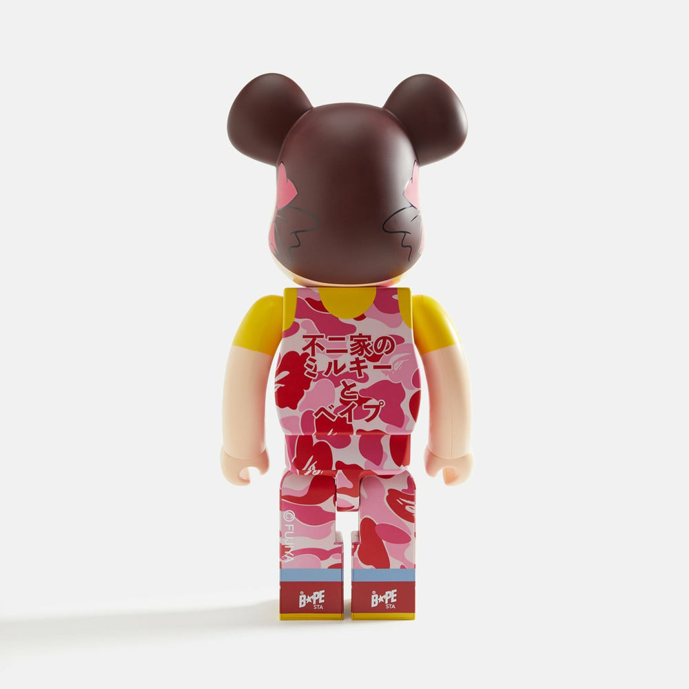 Medicom Toy BE@RBRICK BAPE® for Pekochan 1000% - Pink | Kith Pink