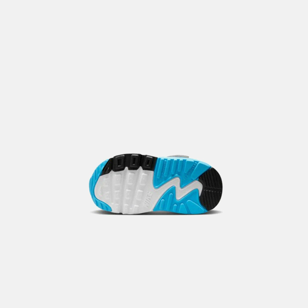 Nike TD Air Max 90 Easyon - White / Wolf Grey / Baltic Blue | Kith White / Wolf Grey / Baltic Blue