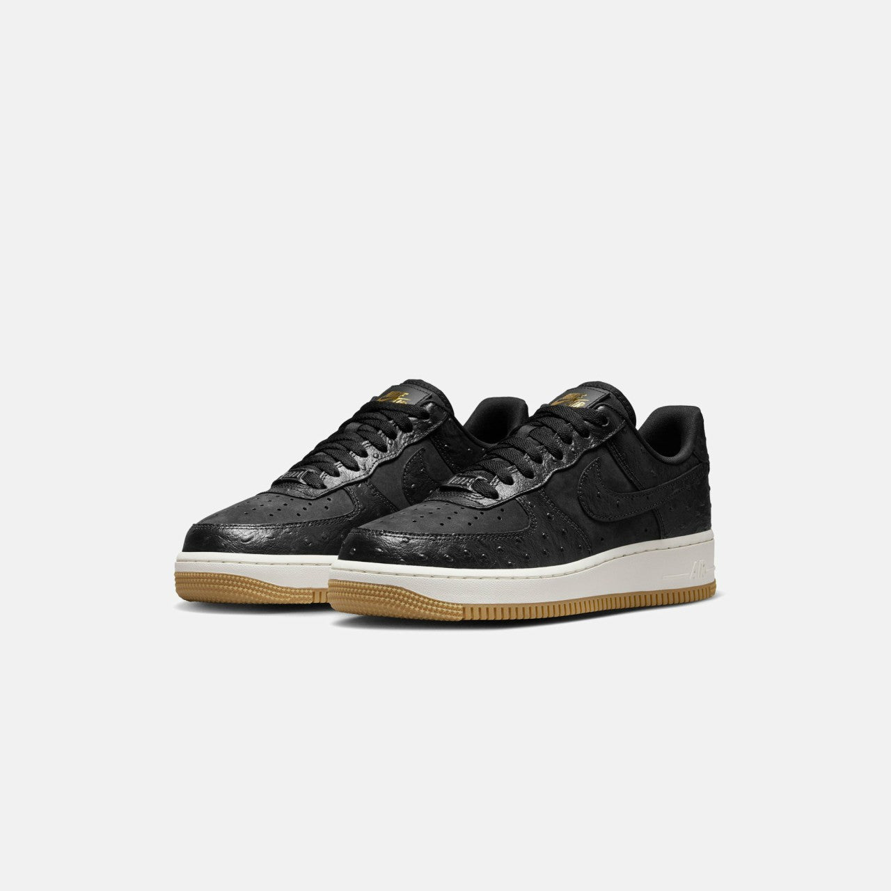 Nike WMNS Air Force 1 Low - Black / Sail / Gum Light Brown | Kith Black / Sail / Gum Light Brown
