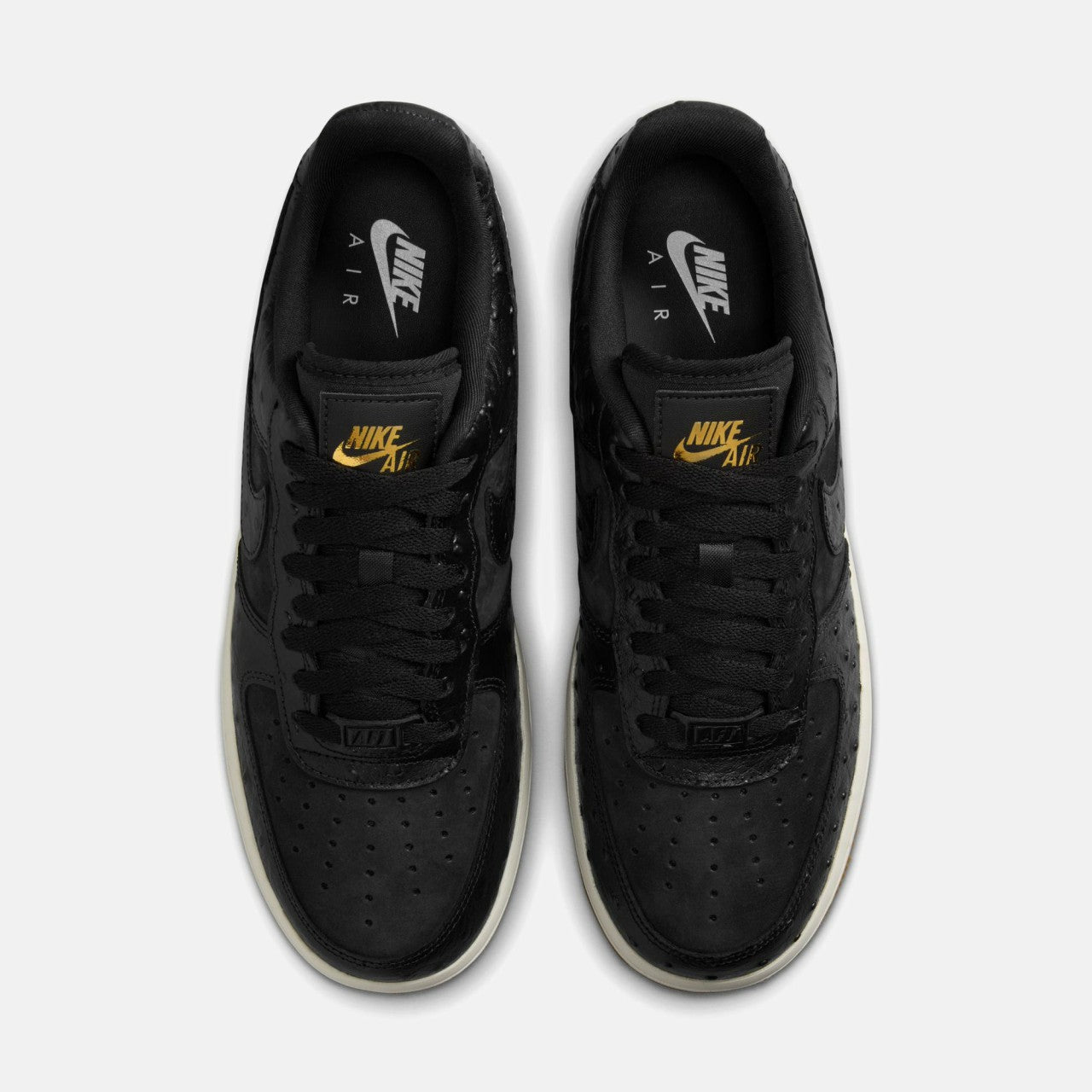 Nike WMNS Air Force 1 Low - Black / Sail / Gum Light Brown | Kith Black / Sail / Gum Light Brown