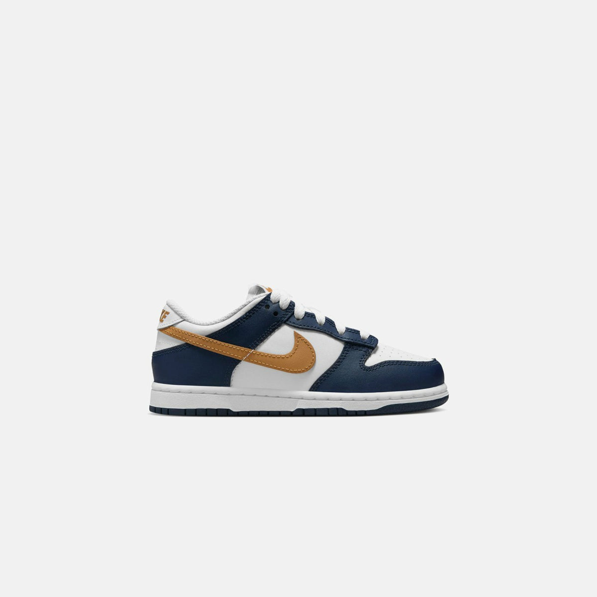 Nike PS Dunk Low - White / Wheat / Midnight Navy | Kith White / Wheat / Midnight Navy