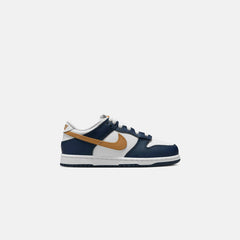 Nike PS Dunk Low - White / Wheat / Midnight Navy | Kith White / Wheat / Midnight Navy