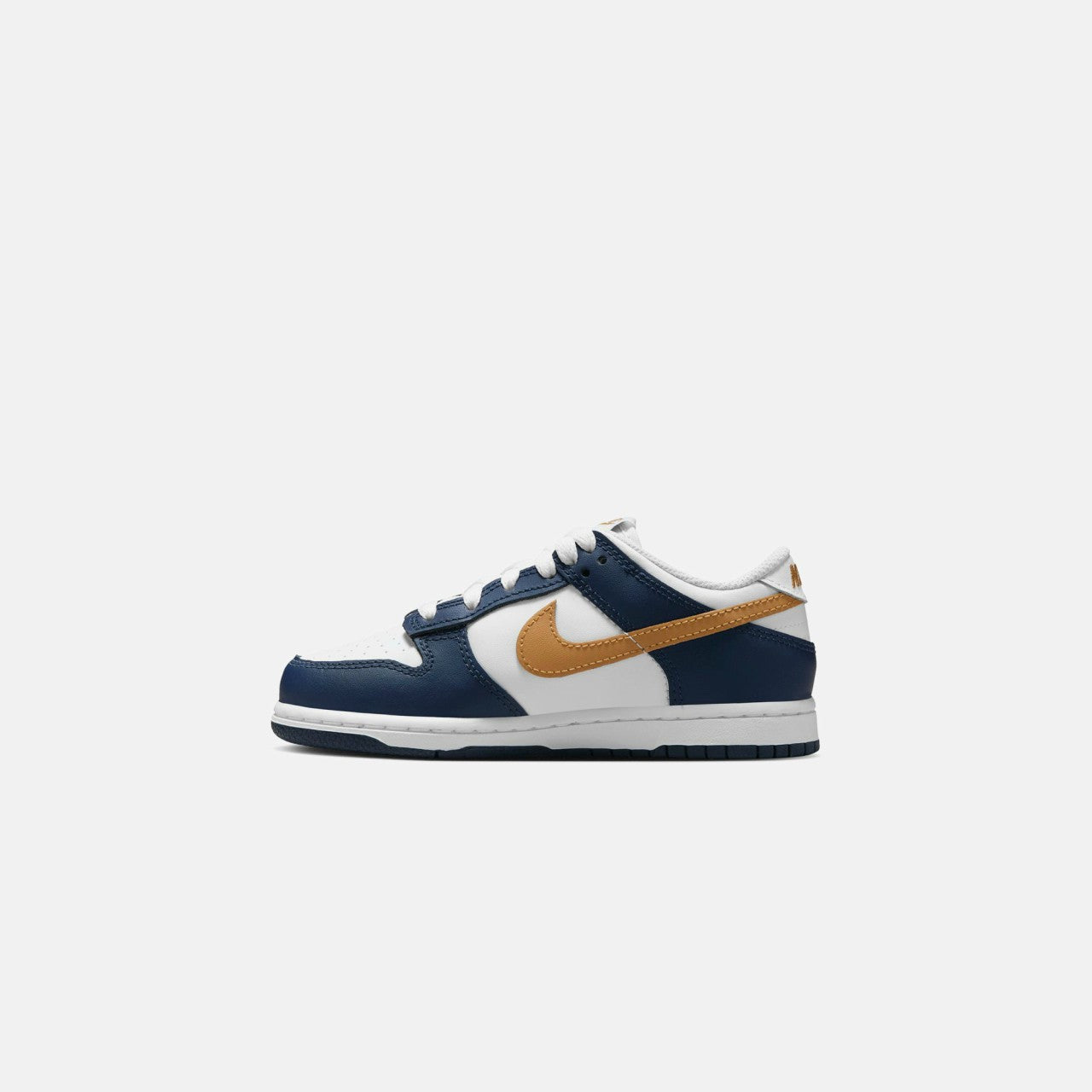 Nike PS Dunk Low - White / Wheat / Midnight Navy | Kith White / Wheat / Midnight Navy