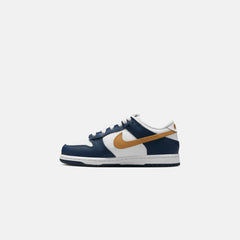 Nike PS Dunk Low - White / Wheat / Midnight Navy | Kith White / Wheat / Midnight Navy