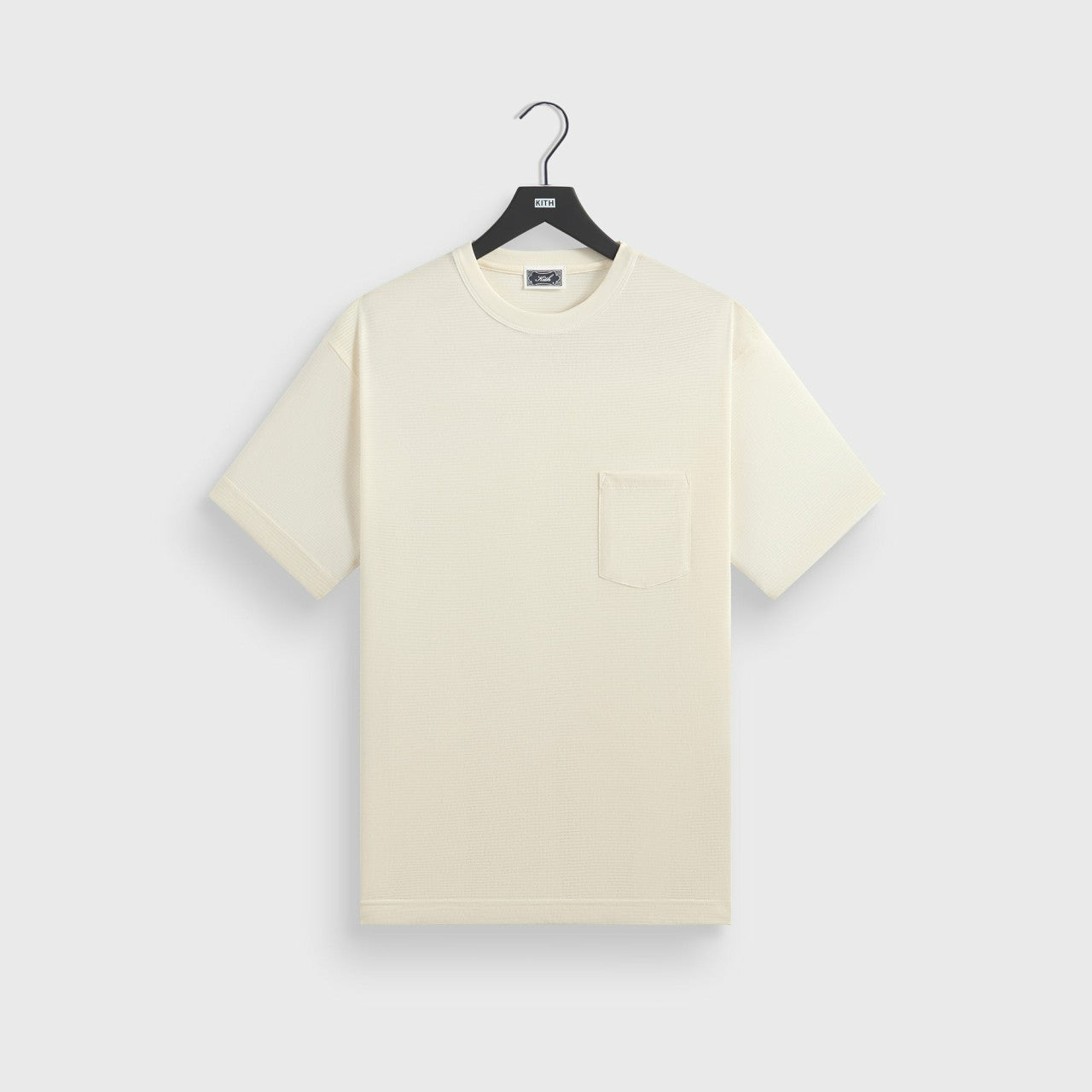 Kith Pointelle Mesh Leonard Pocket Tee - Sandrift | Kith Sandrift