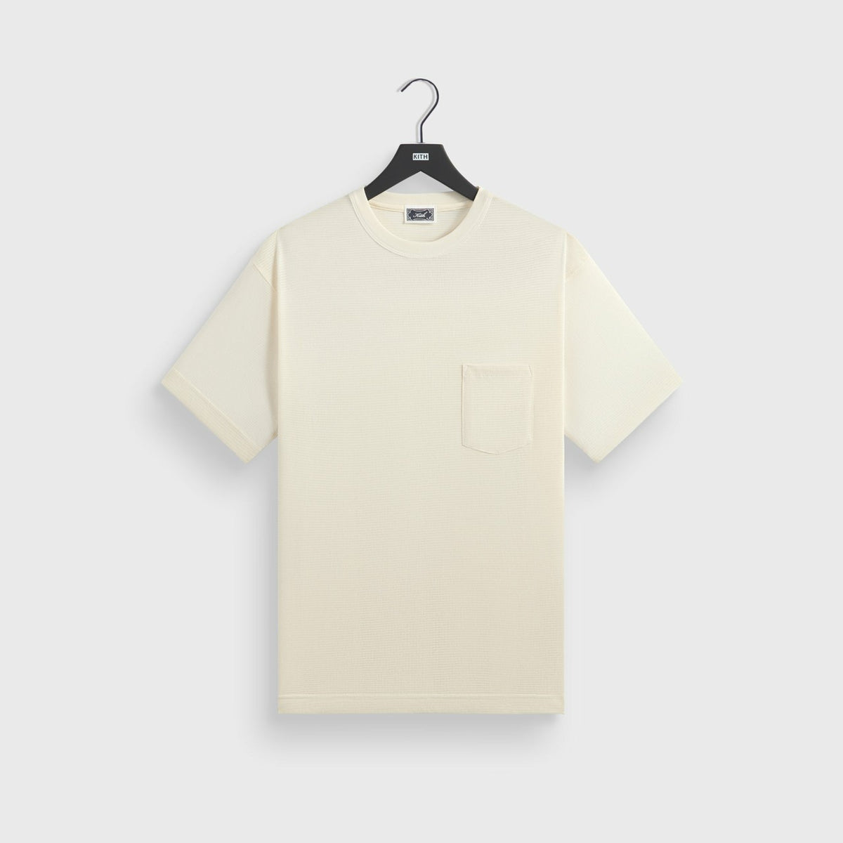 Kith Pointelle Mesh Leonard Pocket Tee - Sandrift | Kith Sandrift