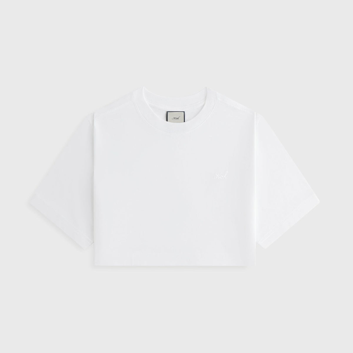 Kith Women Fei Cropped Tee - White | Kith White