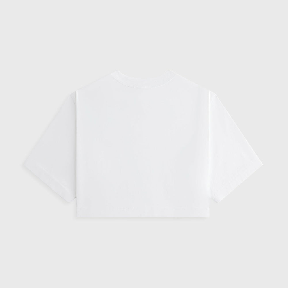 Kith Women Fei Cropped Tee - White | Kith White