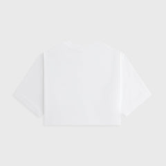 Kith Women Fei Cropped Tee - White | Kith White