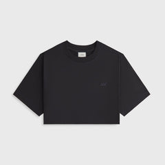 Kith Women Fei Cropped Tee - Black | Kith Black