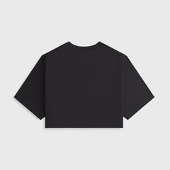 Kith Women Fei Cropped Tee - Black | Kith Black