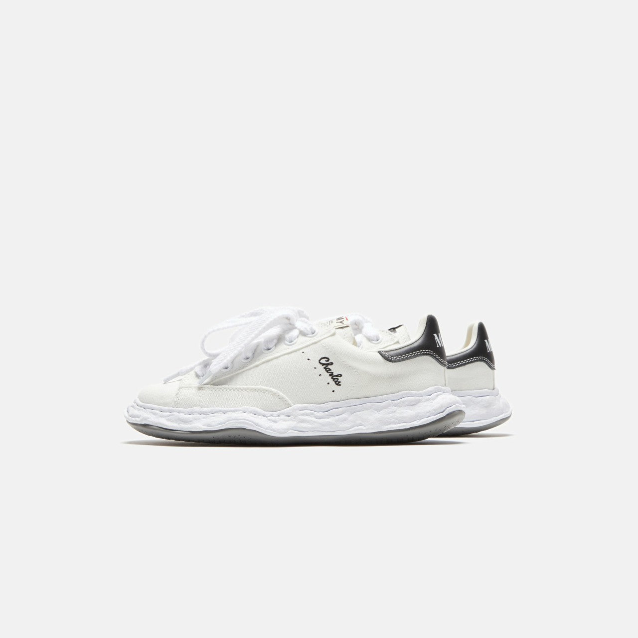 Mihara Yasuhiro Charles Canvas Sneakers - White | Kith White