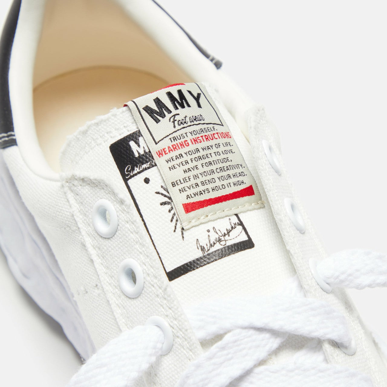 Mihara Yasuhiro Charles Canvas Sneakers - White | Kith White