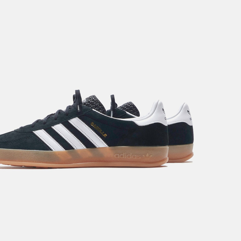 adidas Gazelle Indoor - Core Black / White / Gum2 | Kith Core Black / White / Gum2