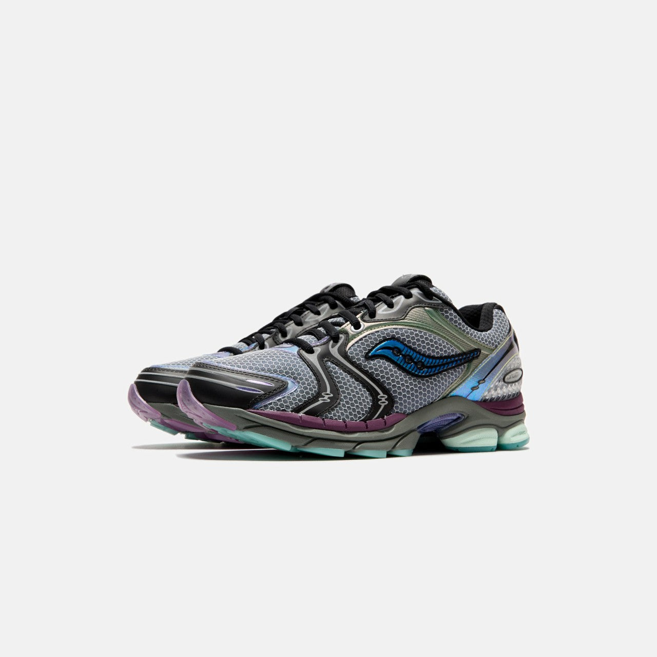 Saucony Progrid Triumph 4 - Navy / Holographic | Kith Navy / Holographic