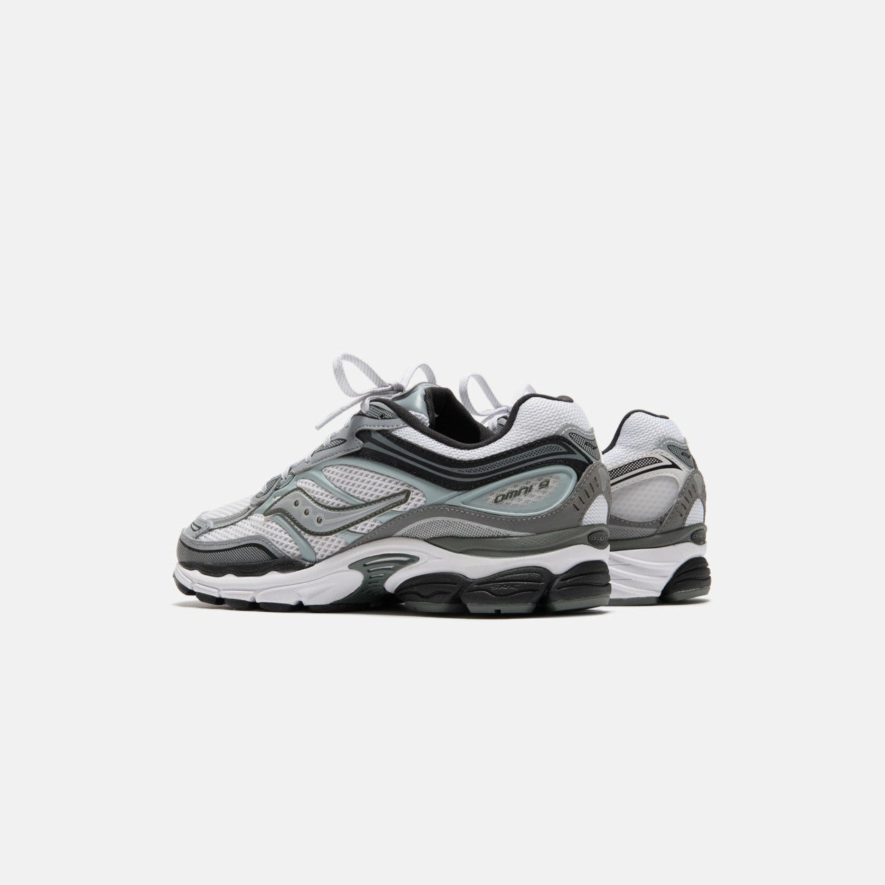 Saucony Progrid Omni 9 - White / Grey | Kith White / Grey