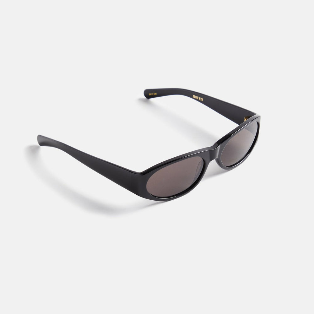 Flatlist Eddie Kyu Sunglasses - Solid Black / Solid Black Lens | Kith Solid Black / Solid Black Lens