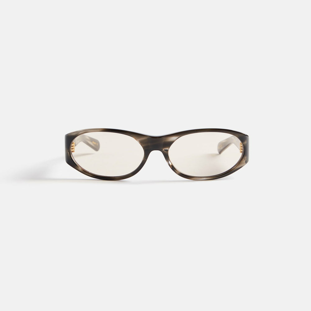Flatlist Eddie Kyu Sunglasses - Clear Grey / Transparent Grey Lens | Kith Clear Grey / Transparent Grey Lens
