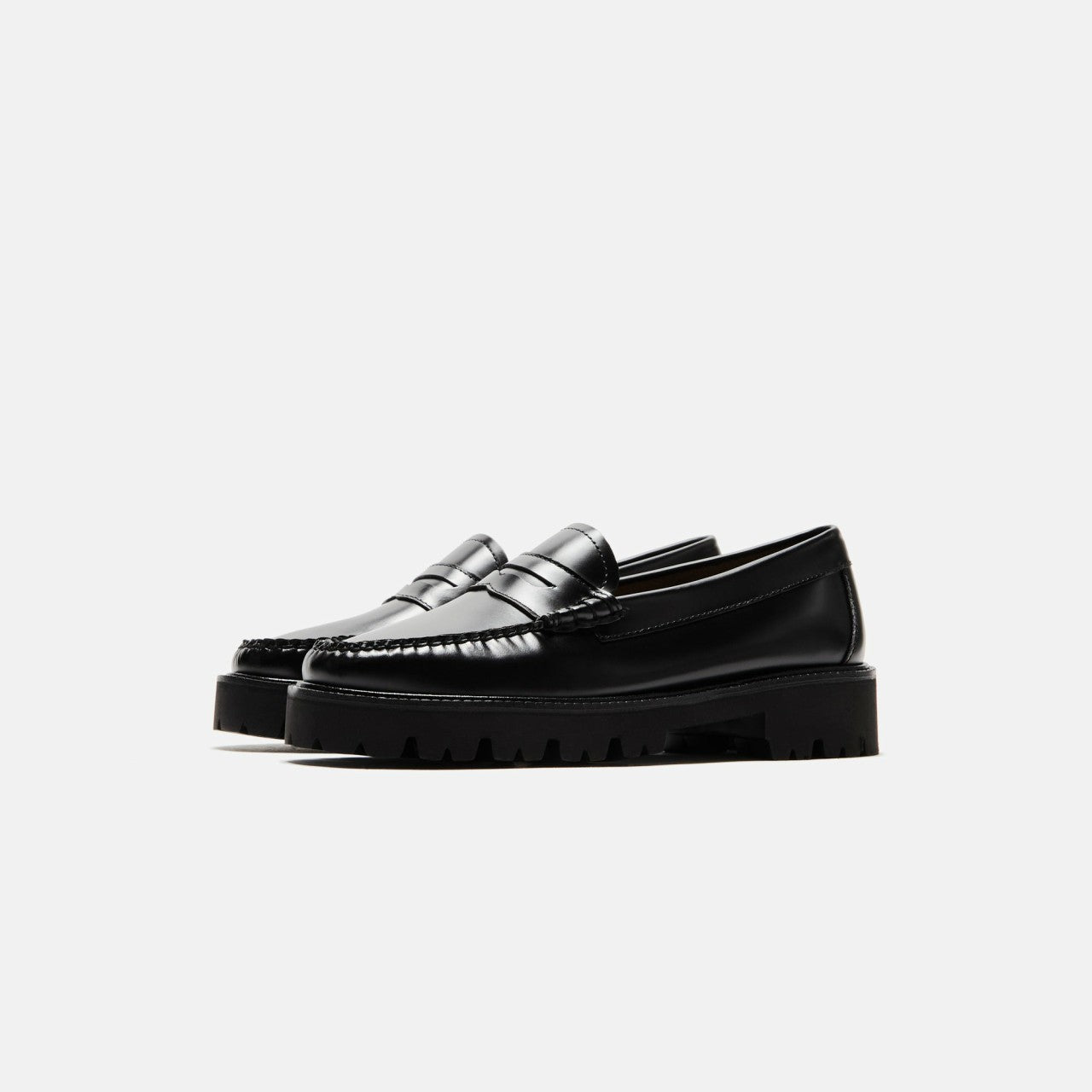 G.H. Bass WMNS Whitney Super Lug Weejun - Black | Kith Black