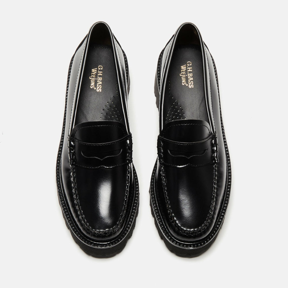 G.H. Bass WMNS Whitney Super Lug Weejun - Black | Kith Black