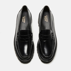 G.H. Bass WMNS Whitney Super Lug Weejun - Black | Kith Black