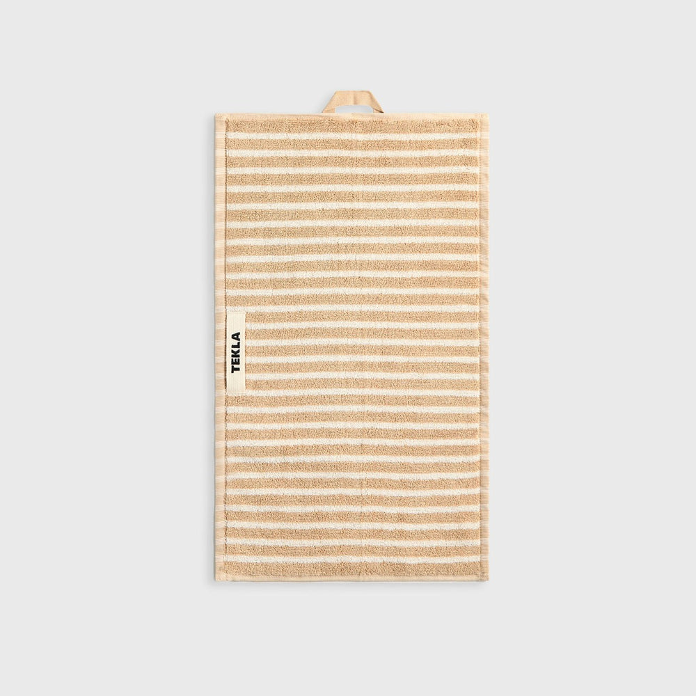 Tekla Guest Towel - Ivory Stripes | Kith Ivory Stripes