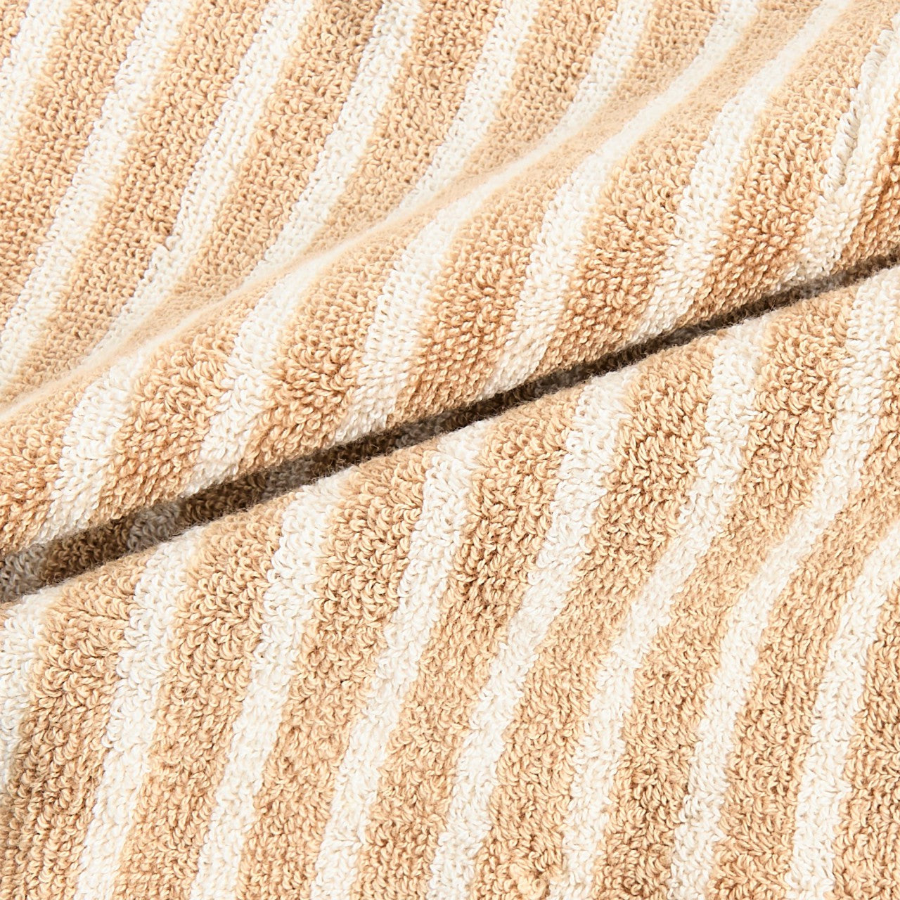 Tekla Guest Towel - Ivory Stripes | Kith Ivory Stripes