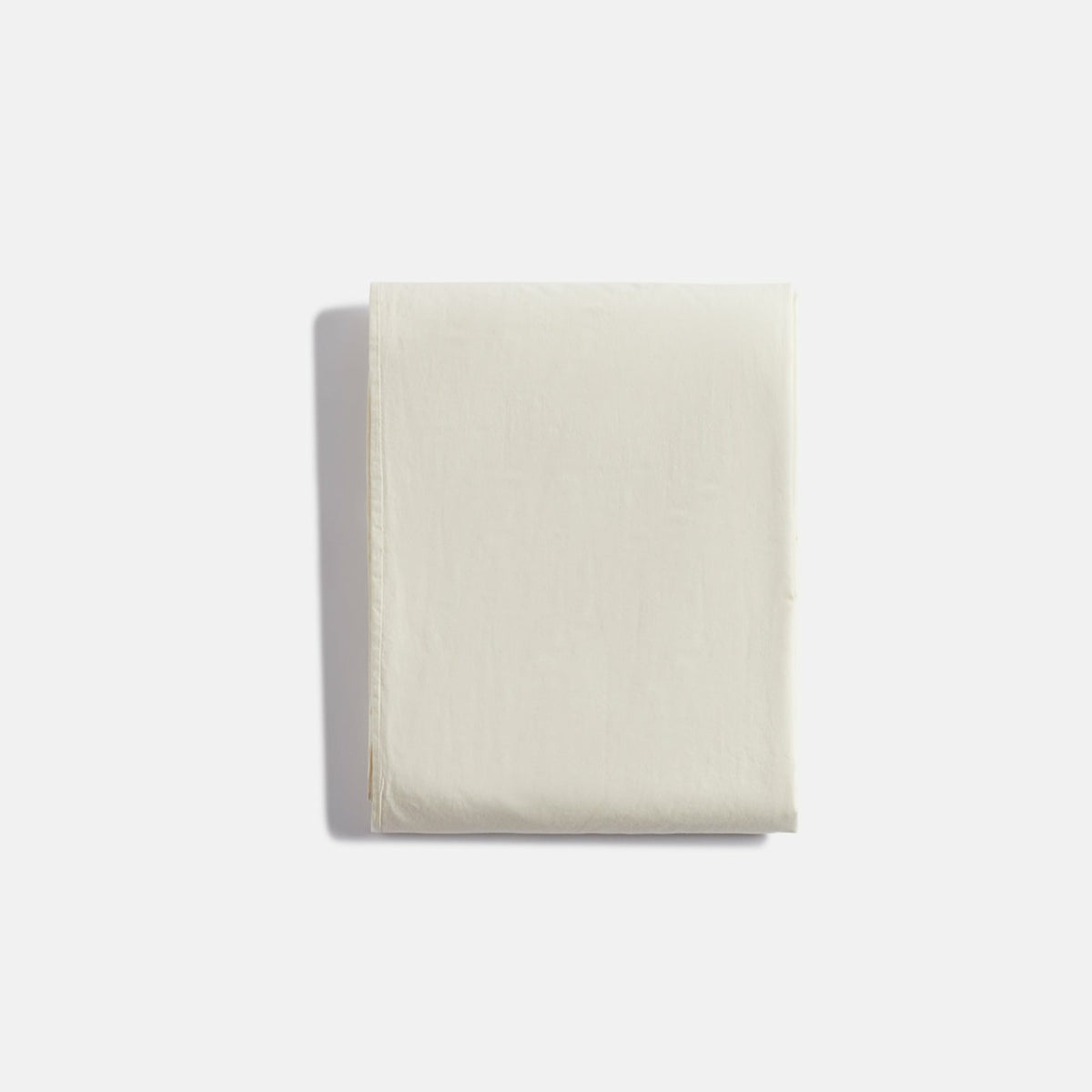 Tekla Percale Queen Duvet Cover - Winter White | Kith Winter White