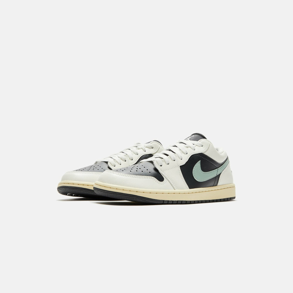Jordan WMNS Air Jordan 1 Low - Anthracite / Jade Smoke / Sail | Kith Anthracite / Jade Smoke / Sail