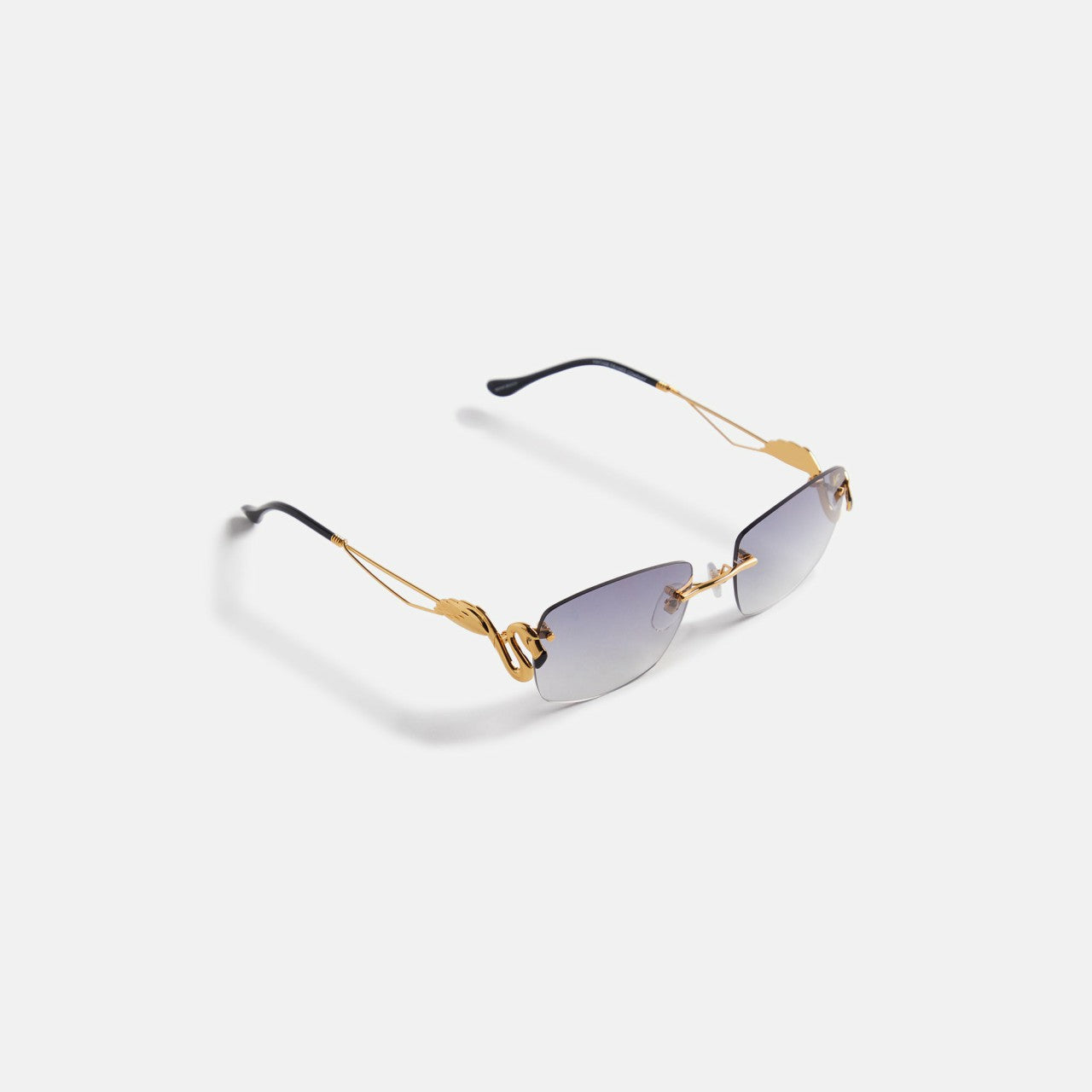 Vintage Frames Flamingo 24Kt Yellow Gold - Asphalt Gradient | Kith Asphalt Gradient