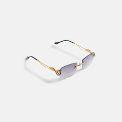 Vintage Frames Flamingo 24Kt Yellow Gold - Asphalt Gradient | Kith Asphalt Gradient