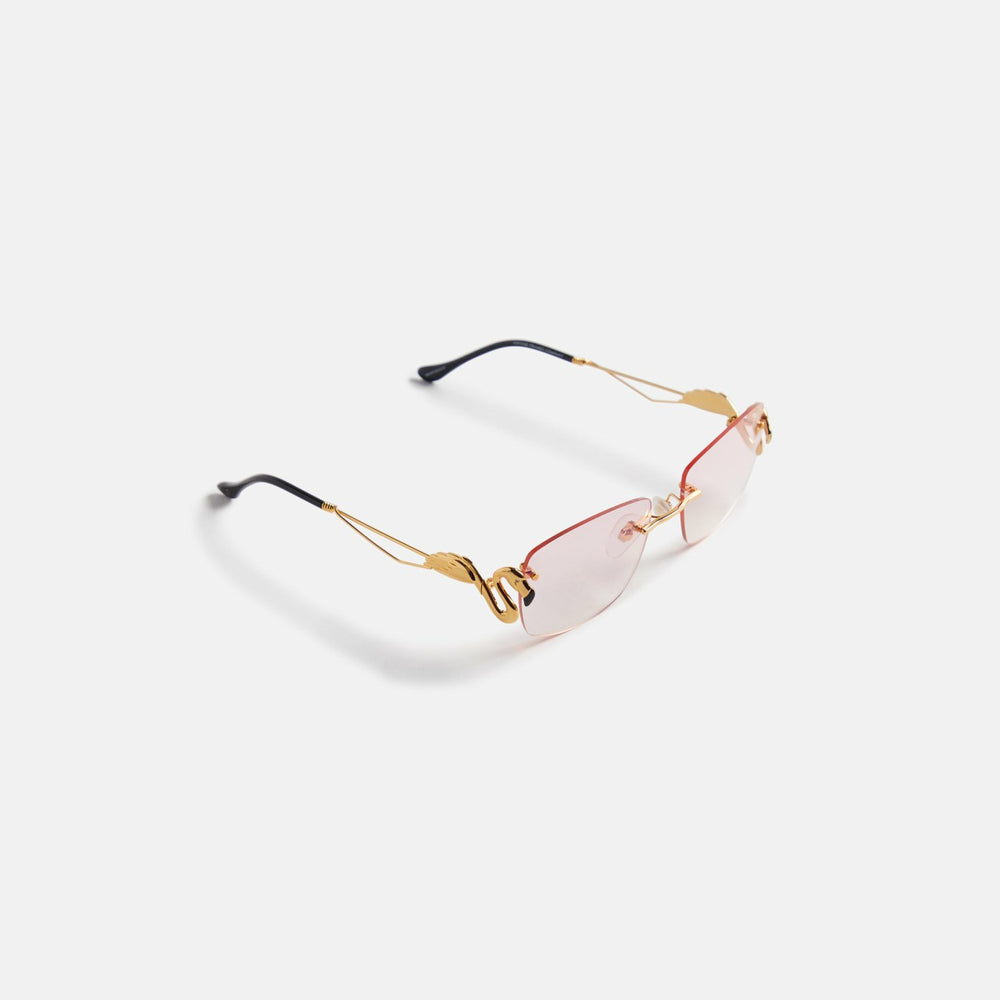 Vintage Frames Flamingo 24KT Yellow Gold - Pink Gradient | Kith Pink Gradient
