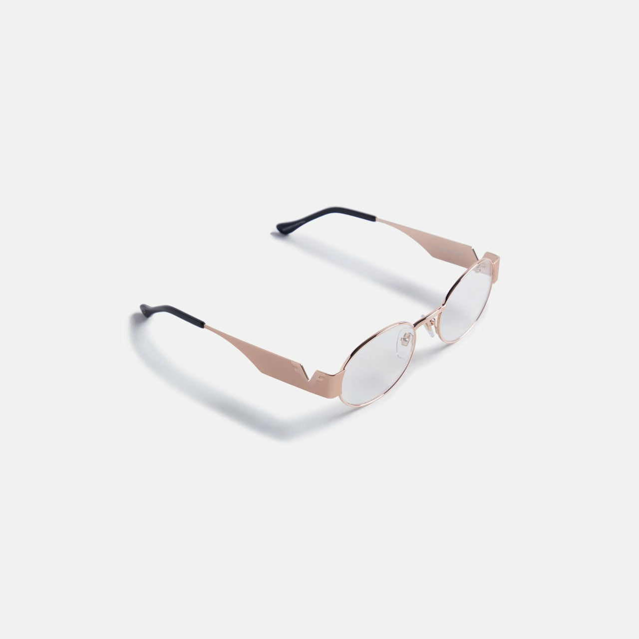 Vintage Frames Cypher - Rose Gold / Clear | Kith Rose Gold / Clear