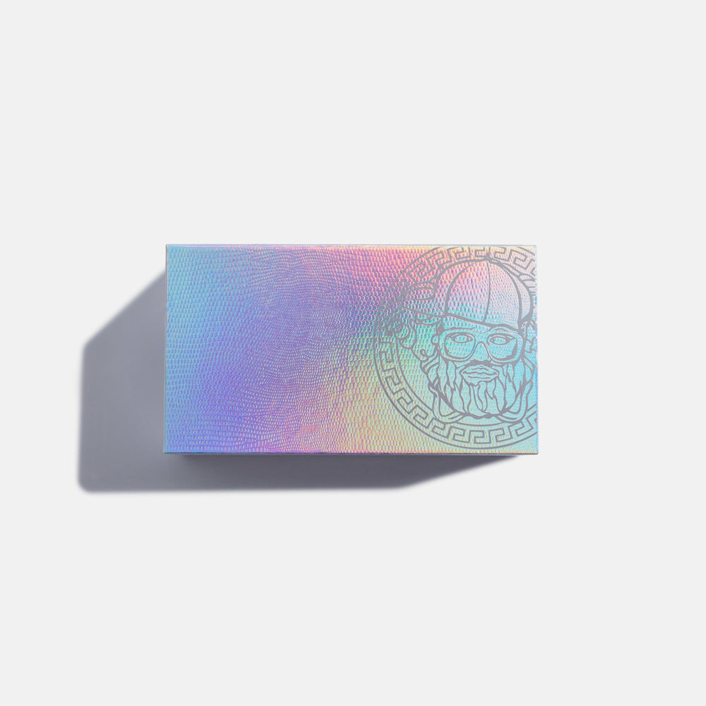Vintage Frames Detroit Player Drill Mount 24Kt Gold - Blue Peach Multi | Kith Blue Peach Multi Flash