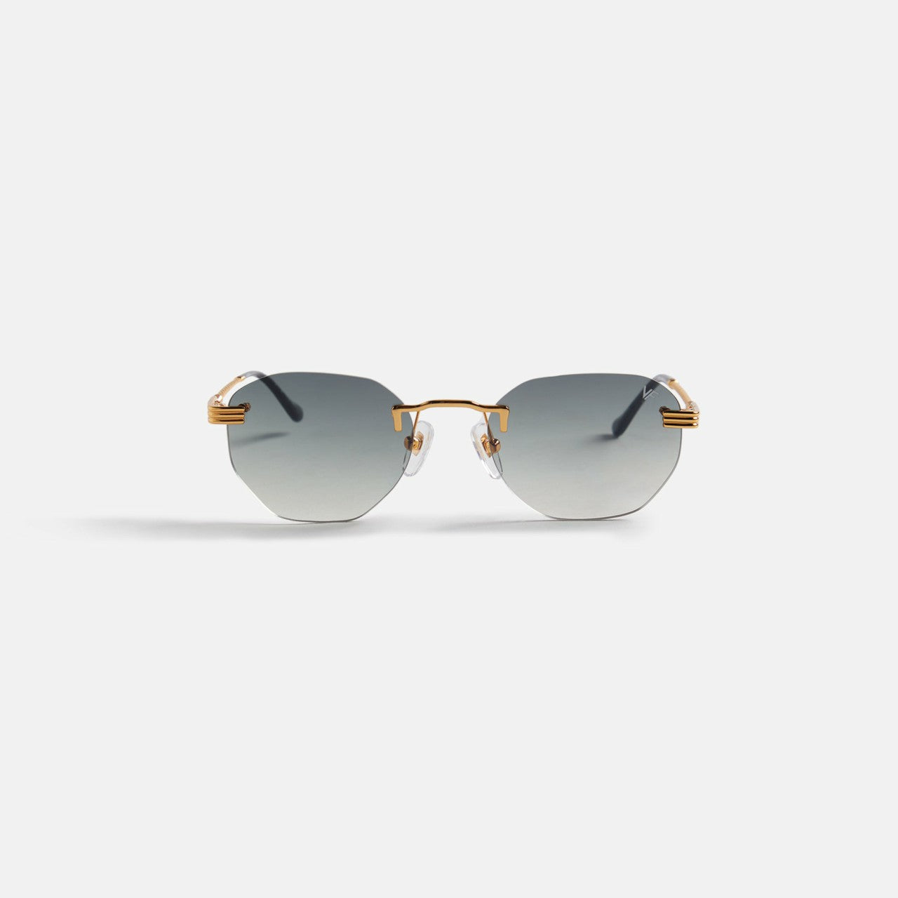 Vintage Frames Detroit Player Drill Mount 24KT Gold - Army Green | Kith Army Green