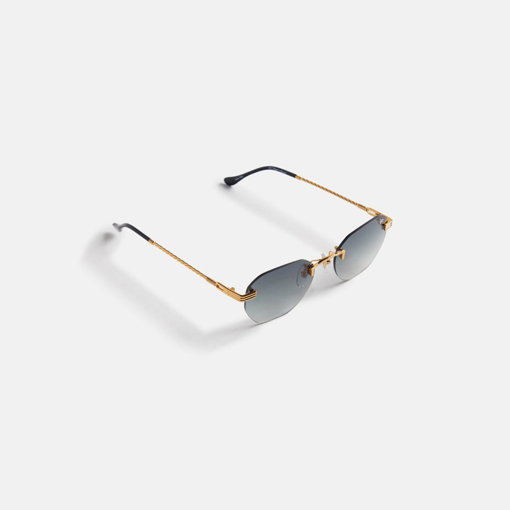 Vintage Frames Detroit Player Drill Mount 24KT Gold - Army Green | Kith Army Green