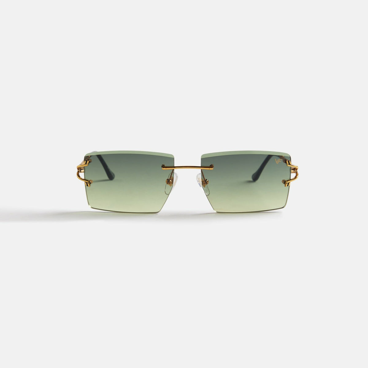 Vintage Frames Icon 24Kt Yellow Gold - Green / Yellow Gradient | Kith Green / Yellow Gradient