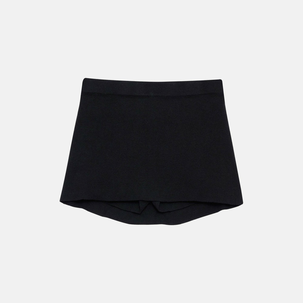 Frankies Bikinis Marialla Knit Skort - Black | Kith Black