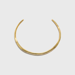 Alexis Bittar Molten Gold Thin Collar Necklace - Gold | Kith Gold