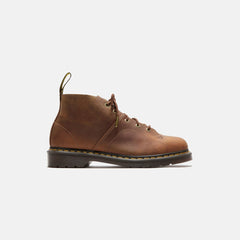 Dr. Martens Church Burnished Waxy Pull Up Boot - Yam | Kith Yam