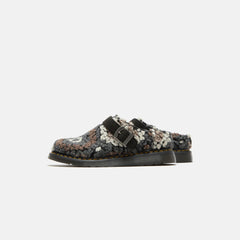 Dr. Martens Isham Mules - Black Mix Crochet Wool | Kith Black Mix Crochet Wool