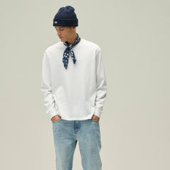 Kith Long Sleeve Vintage Tee - White | Kith White